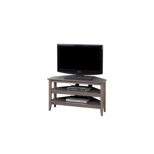 Quadra Corner TV Stand - Grey